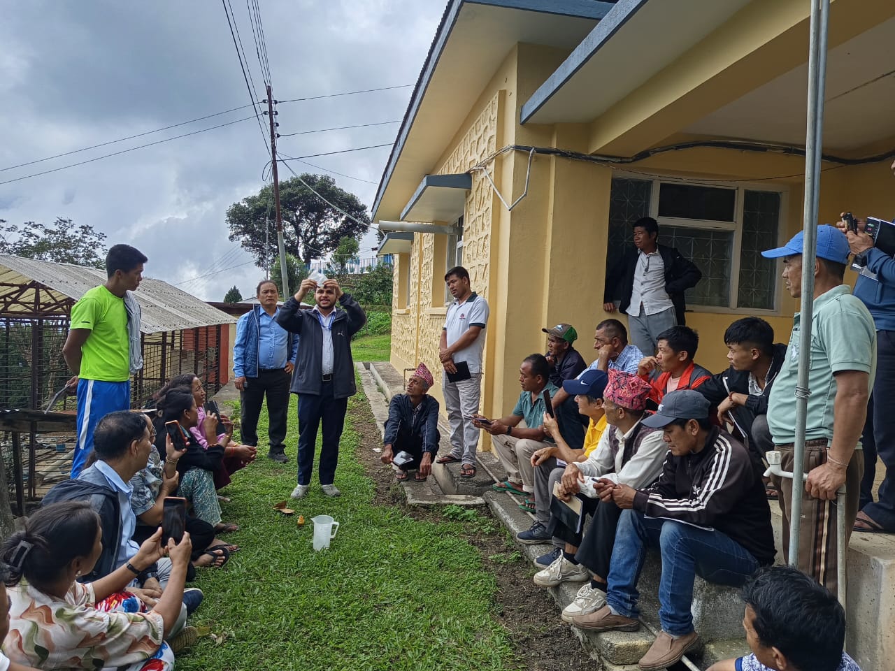 POP Training for Lead farmers.